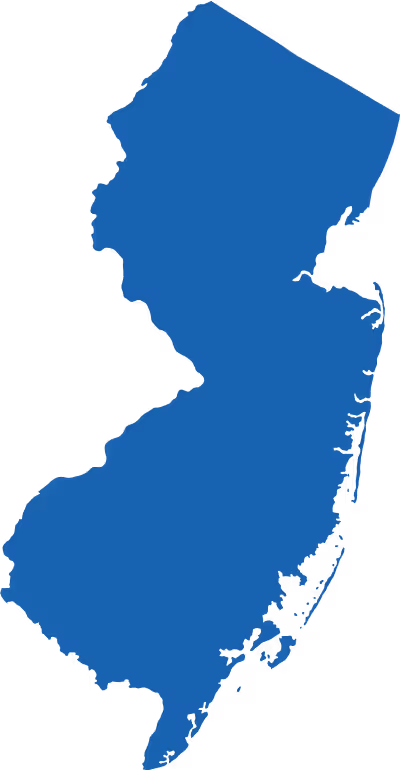 An image of the state of New Jersey